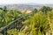 Aerial view of Kigali from a distance