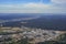 Aerial view of the Kirchberg city