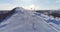 Aerial View Of KiviÃµli Ski Resort In Estonia. Amazing winter landscape.