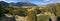 Aerial view of Klondyke Corner in Arthurs Pass National Park, New Zealand