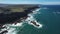 Aerial view of Knysna Heads in Knysna, Garden Route, South Africa