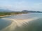 Aerial View of Koh Phangan beach