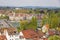 Aerial view of Konstanz city, Germany