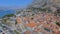 Aerial View Of Kotor Town,Bay and Mountains, Montenegro 1