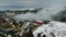 Aerial view of the Krafla Power Plant in Iceland.