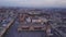 Aerial view of Krakow historic market square, Poland