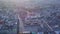 Aerial view of Krakow historic market square, Poland