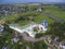 Aerial view on kremlin in Suzdal, Russia