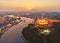 Aerial view of Kuching City, Sarawak