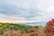 Aerial view of Kyoto City from Kiyomizu-dera in Autumn season.