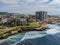 Aerial view of La Jolla coast, San Diego, California.