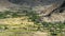 Aerial view of ladakh landscape