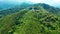 Aerial view LAerial view Landscape of Sun Moon Lake and Xuanzang Temple in Nantou, Taiwan