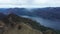 Aerial view of Lake Como from Mount Palagia