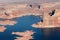 Aerial View of Lake Powell