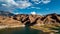 Aerial View Of Lake Powell Near The San Juan River