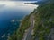 Aerial View of Lake Tahoe shoreline