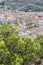 Aerial view landmark of renaissance Cathedral of Jaen