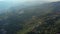 Aerial view of landscape in Garbasso, Celle Ligure comune, Savona province, regione Liguria region. Ligurian coastline