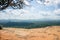 Aerial view landscape from lion rock Sigiriya