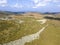 Aerial view of Landscape of Vitosha Mountain, Bulgaria