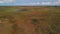 Aerial view of large swamp near Gulf of Mexico in Florida