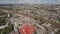 Aerial view of a Large transmission tower