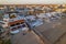 Aerial view of Las Conchas Beachfront in Puerto Penasco, Mexico.