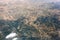 Aerial view of Lebanon Mountains