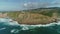 Aerial view of lighthouse at Cape Roca in Portugal