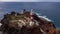 Aerial view of the lighthouse Teno on The Tenerife, Canary Islands