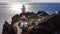 Aerial view of the lighthouse Teno on The Tenerife, Canary Islands