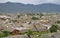 Aerial view of Lijiang, China