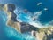 Aerial View of Limestone Islands in Raja Ampat