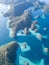 Aerial View of Limestone Islands in Raja Ampat