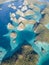 Aerial View of Limestone Islands in Wayag, Raja Ampat