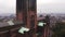 Aerial view of the Liverpool Cathedral or Cathedral Church of Christ