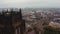 Aerial view of the Liverpool Cathedral or Cathedral Church of Christ