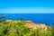 Aerial view of Llucalcari, Mallorca, Spain