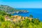 Aerial view of Llucalcari, Mallorca, Spain