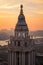 Aerial view of London from St.Paul`s Cathedral, United Kingdom