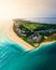 Aerial view of Longboat key, florida