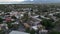 aerial view of Loreto town in Baja California Sur Mexico on Gulf of California