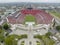 Aerial View Of The Los Angeles Memorial Coliseum