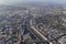 Aerial View of the Los Angeles River, Boyle Heights and Downtown