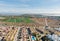 Aerial view Los Montesinos townscape. Spain