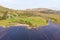 Aerial View of Lough Nafooey in Ireland