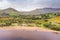 Aerial View of Lough Nafooey in Ireland