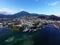 Aerial view, Lucerne, KKL, Switzerland