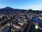 Aerial view, Lucerne and Mount Pilatus, Switzerland